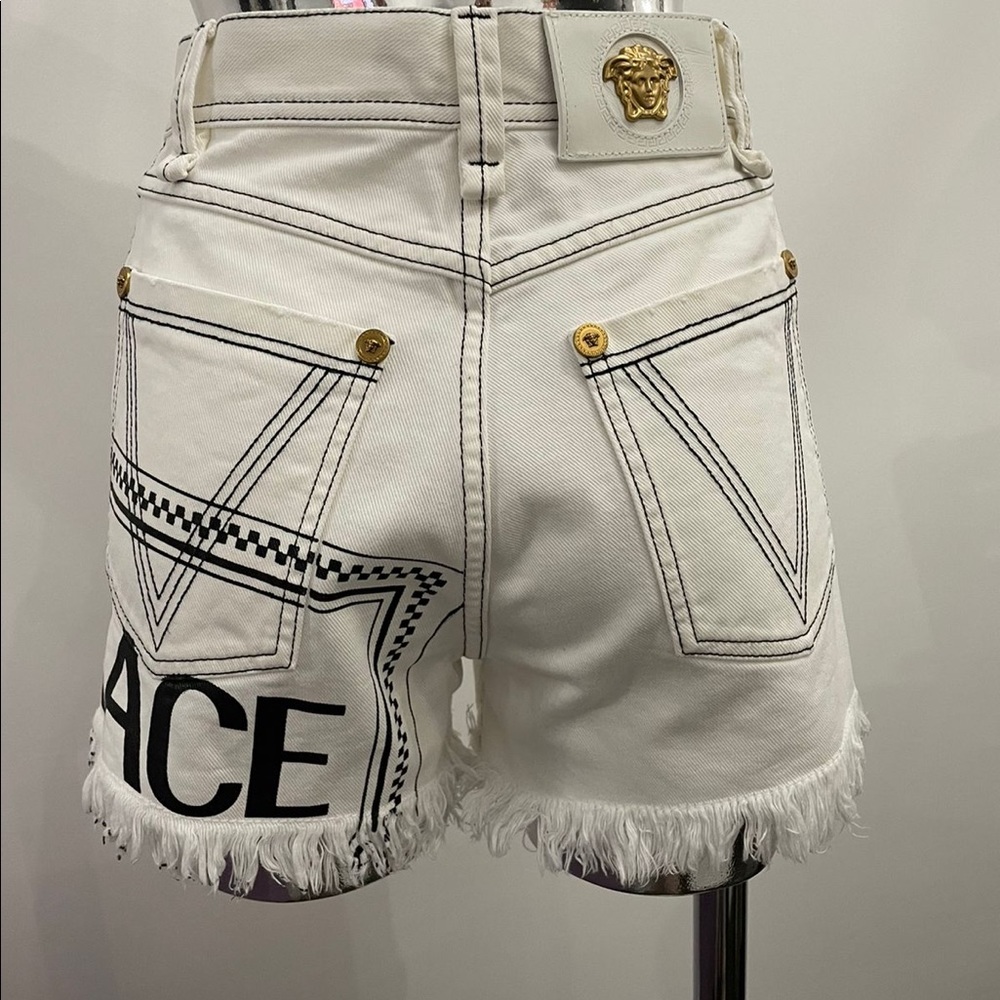 Versace set jacket and shorts